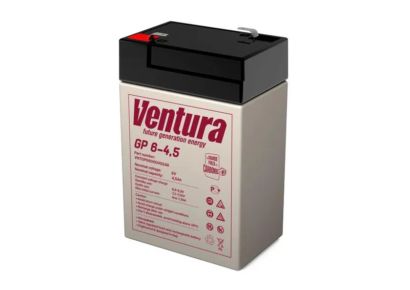 Аккумулятор 6В 4.5А.ч GP 6-4.5 Ventura 1906589А
