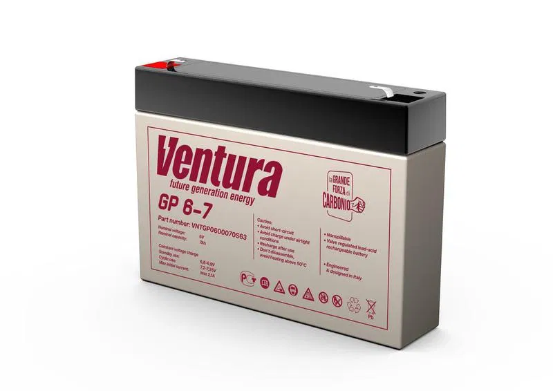 Аккумулятор 6В 7А.ч GP 6-7 Ventura 1906590А