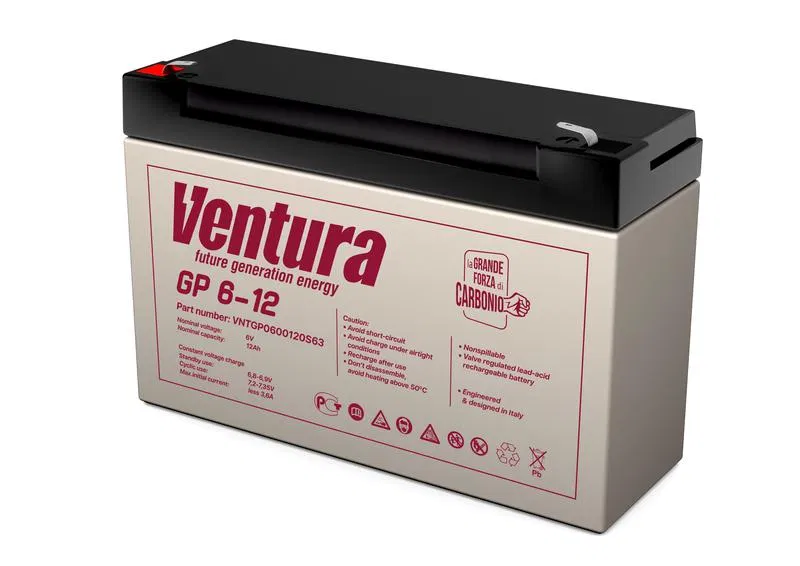 Аккумулятор 6В 12А.ч GP 6-12 Ventura 1906592А