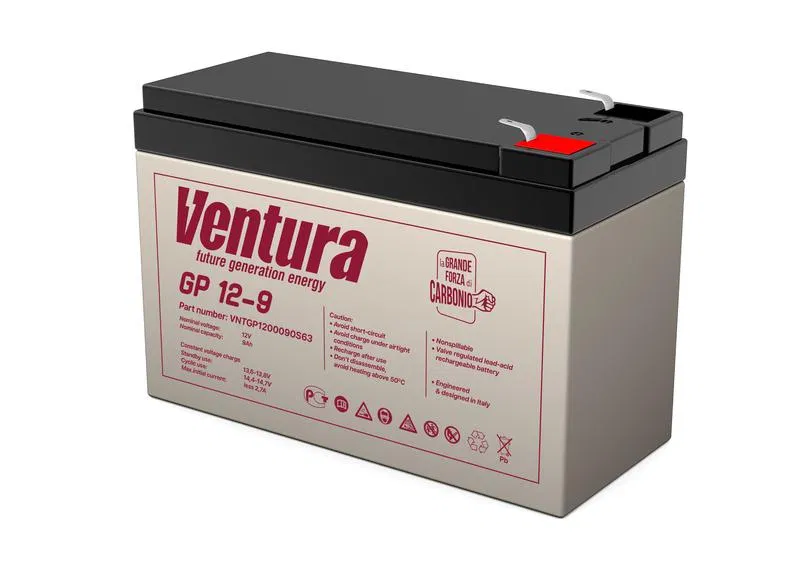 Аккумулятор 12В 9А.ч GP 12-9 Ventura 1906599А