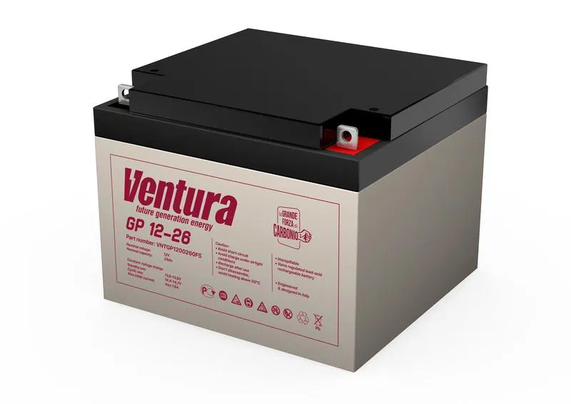 Аккумулятор 12В 26А.ч GP 12-26 Ventura 1906602А