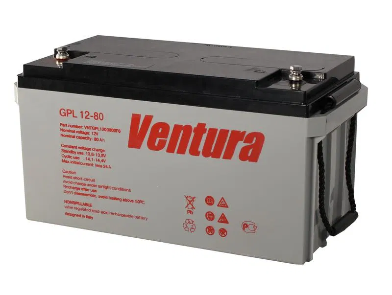 Аккумулятор 12В 80А.ч GPL 12-80 Ventura 1906613А