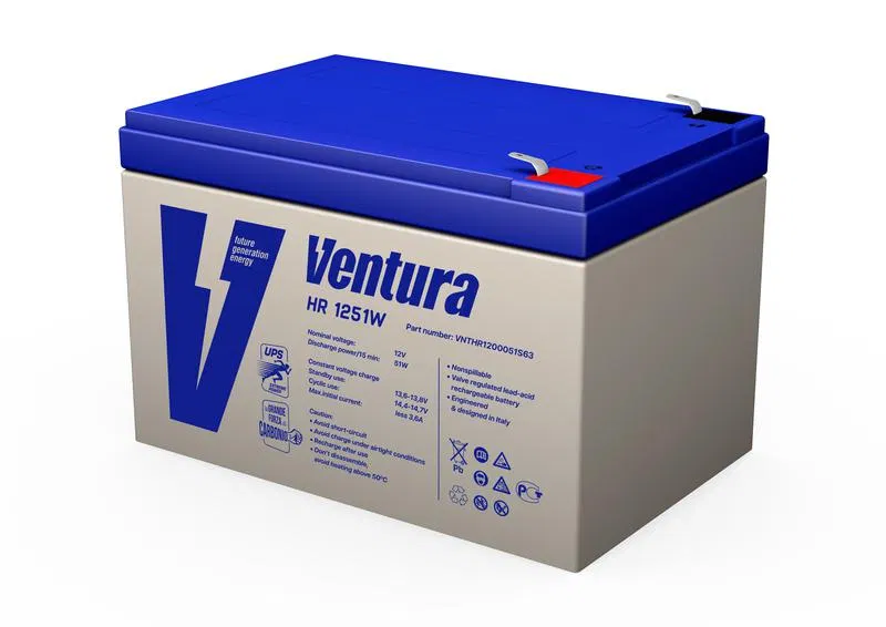 Аккумулятор 12В 13А.ч HR 1251W Ventura 1906623А