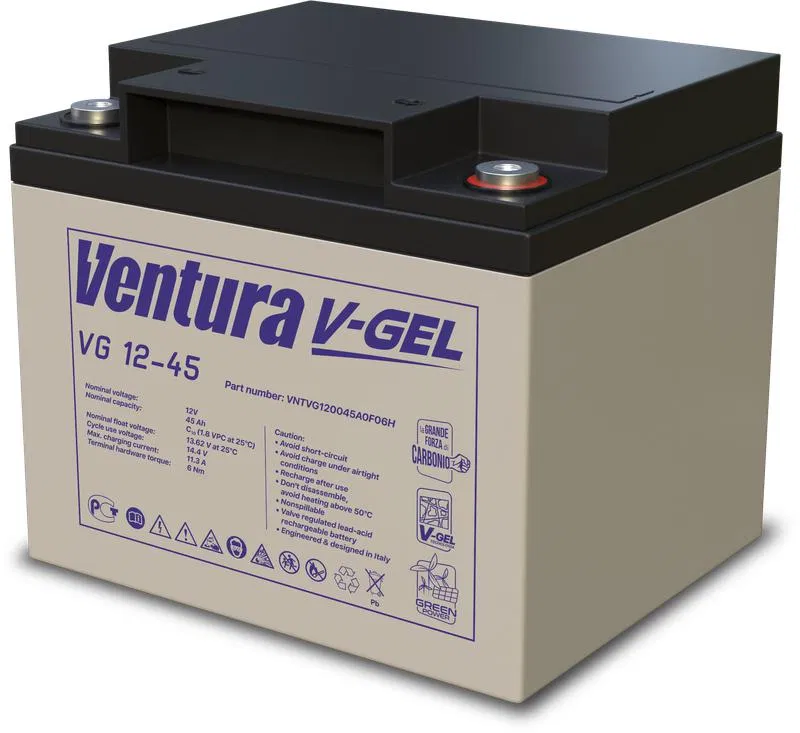 Аккумулятор 12В 45А.ч VG 12-45 Ventura 1906636А