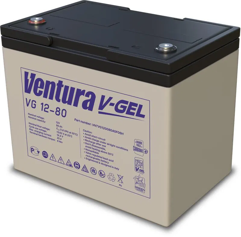 Аккумулятор 12В 80А.ч VG 12-80 Ventura 1906639А