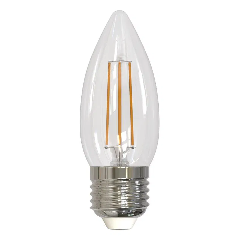 LED lamp LED-C35-5.5W/4000K/E27/CL/SLF 5.5W candle transparent 4000K white light E27 Volpe UL-00008464