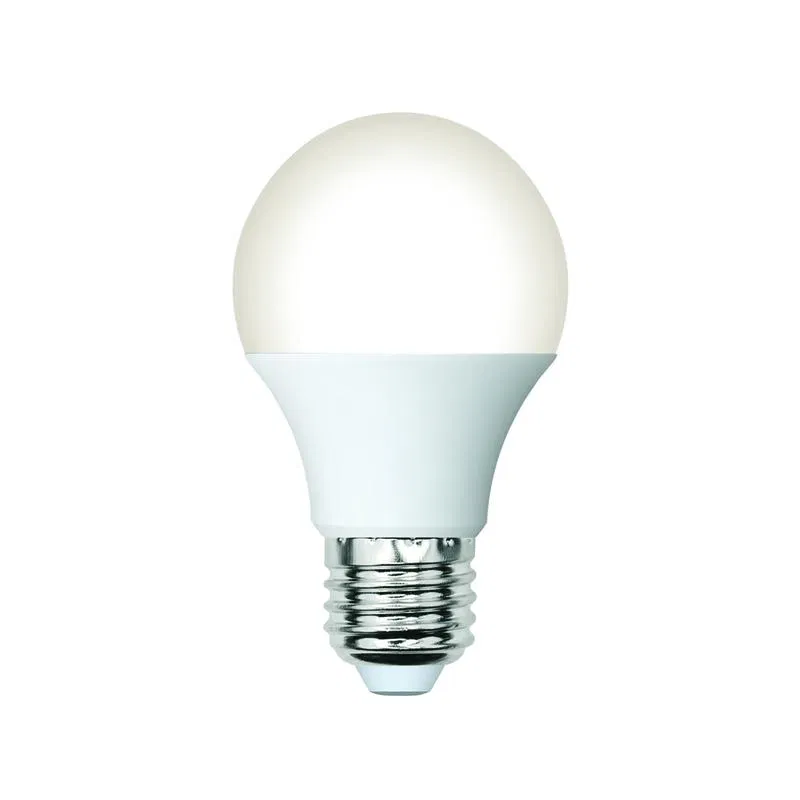 Лампа светодиодная LED-A60-9W/3000K/E27/FR/SLS ТМ 3Вт A60 матовая 3000К тепл. бел. E27 Volpe UL-00008774