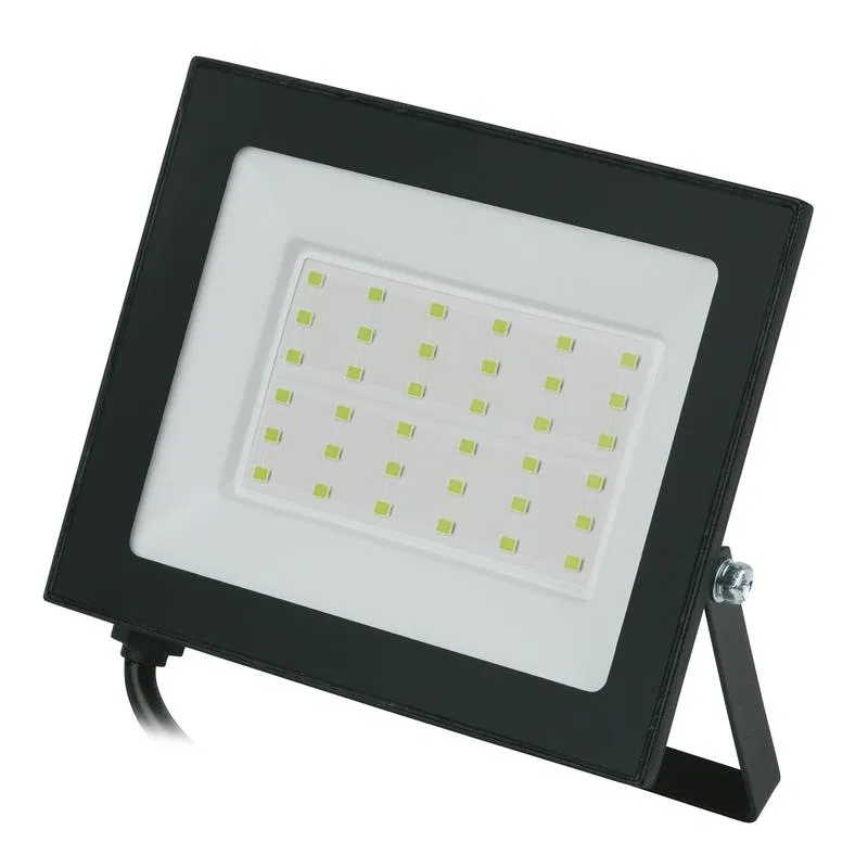 LED Floodlight ULF-Q519 50W/GREEN IP65 220-240V BLACK green light black housing 4690485202592 Volpe UL-00012830