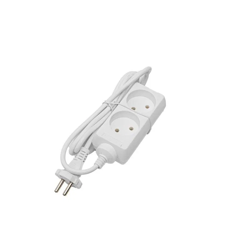 Удлинитель 2х1.5м без заземл. 10А IP20 S 2х1.5 2.2кВт Volsten 9296