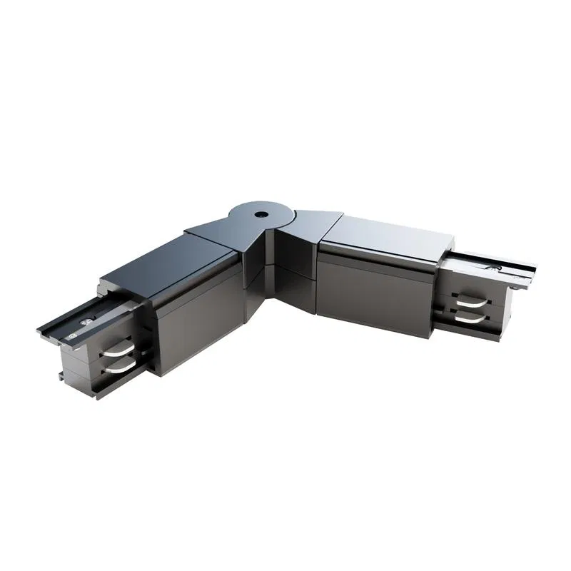 Коннектор поворотный шарнирный Trinity черн. Voltega TRA-VGL005CS-31B