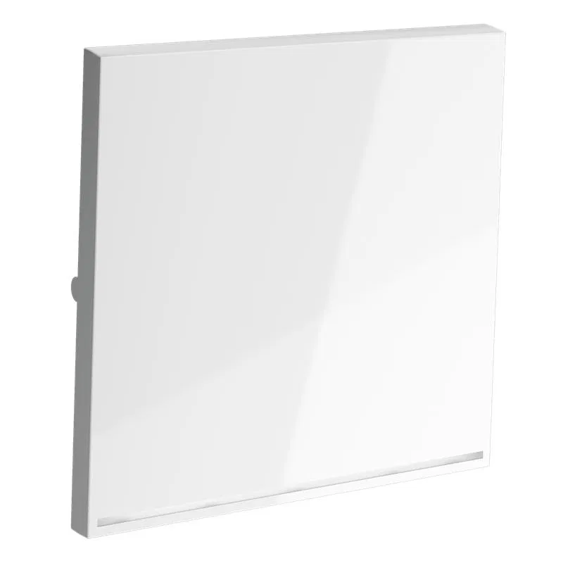 Key for single-gang switch/selector with backlight S70 gloss white Voltum VLS000201