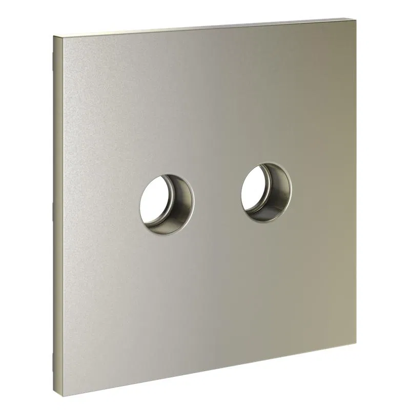 TV socket cover TV+SAT S70 silk Voltum VLS001604