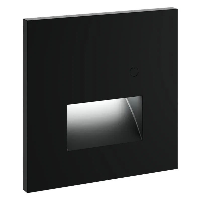 LED backlight cover with S70 matte sensor, black. Voltum VLS002408