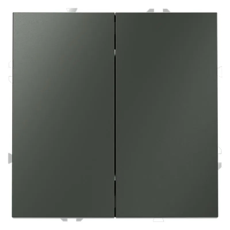 Переключатель проходной 2-кл. СП S70 10А механизм титан Voltum VLS020306