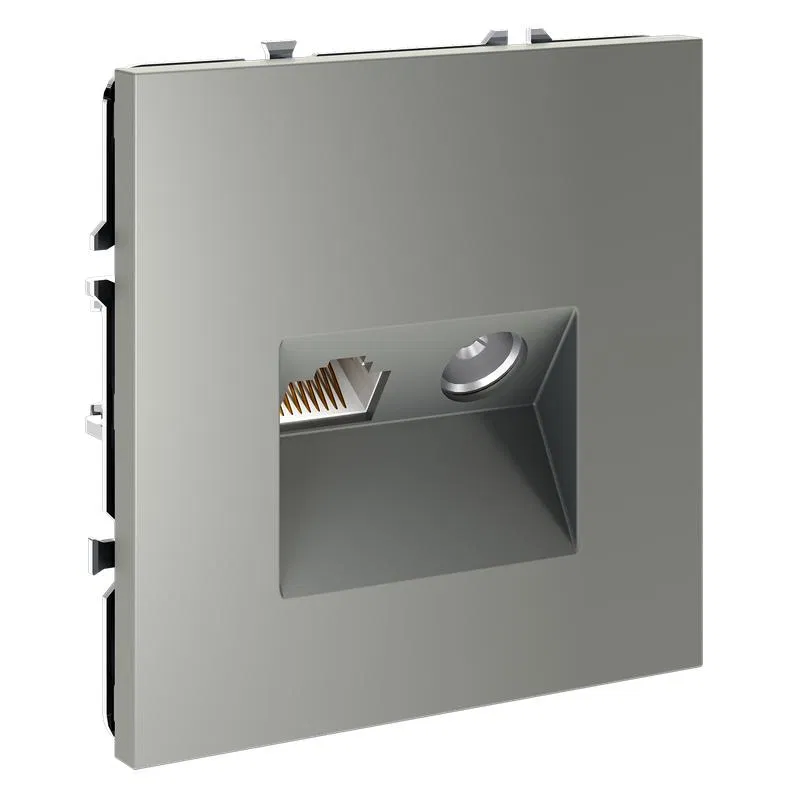 Voltum S70 TV+RJ45 六类钢制嵌入式电视插座 Voltum VLS060705