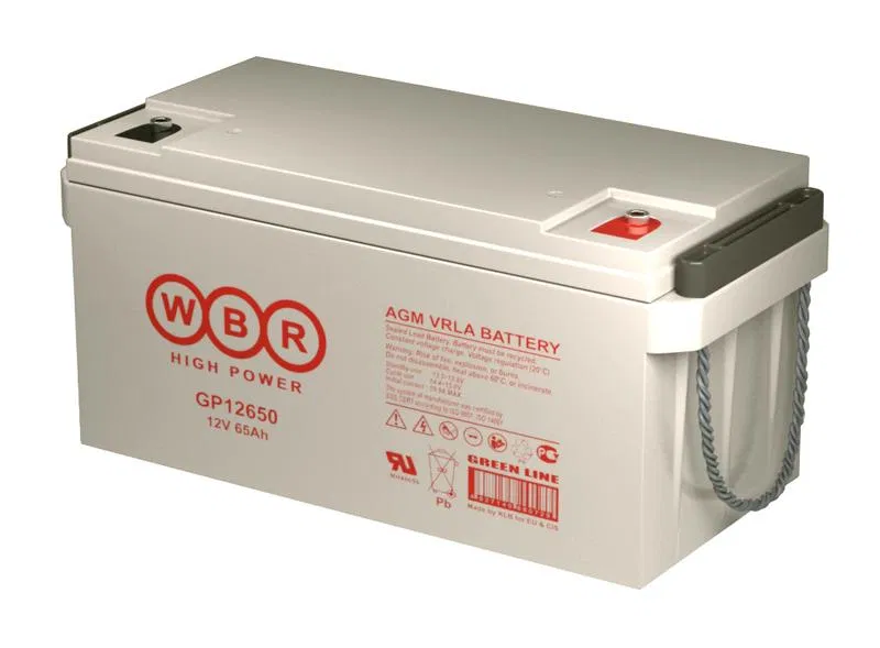 Аккумулятор 12В 65Ач WBR GP12650 WBR
