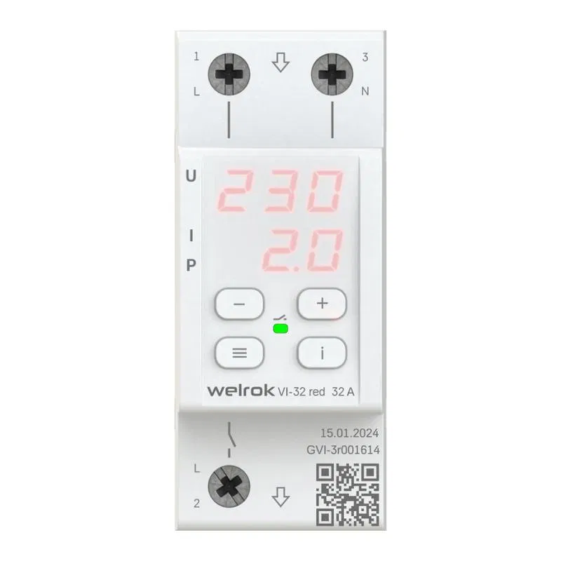 Реле напряжения VI-32 red Welrok 4660251140519