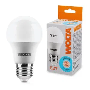 Лампа светодиодная 7Вт 6500К E27 WOLTA 25W55BL7E27
