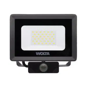 Прожектор светодиодный 30Вт 5700К IP65 2700лм с датчиком WOLTA WFL-30W/06S