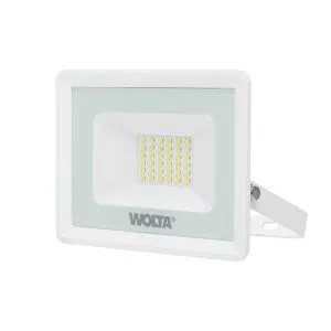 Прожектор светодиодный 30Вт 5700К IP65 2700лм бел. WOLTA WFL-30W/06W
