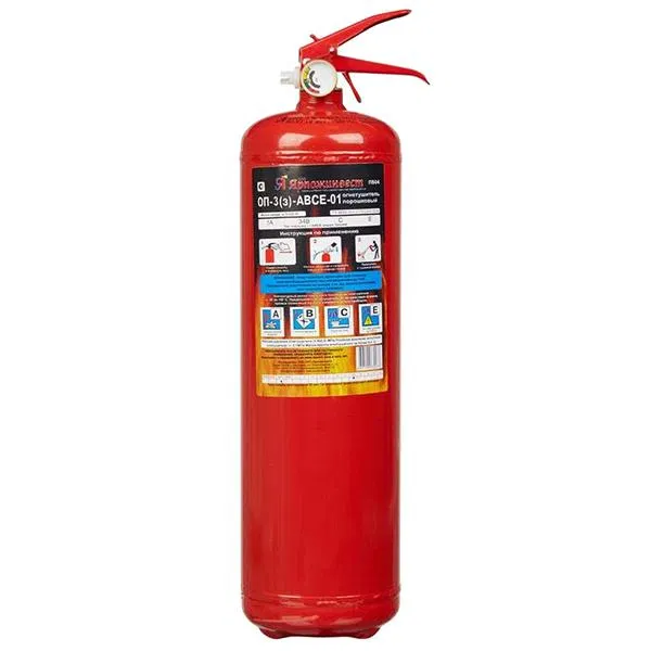 Powder fire extinguisher OP-3 Yarpozhinvest OOP-3Y