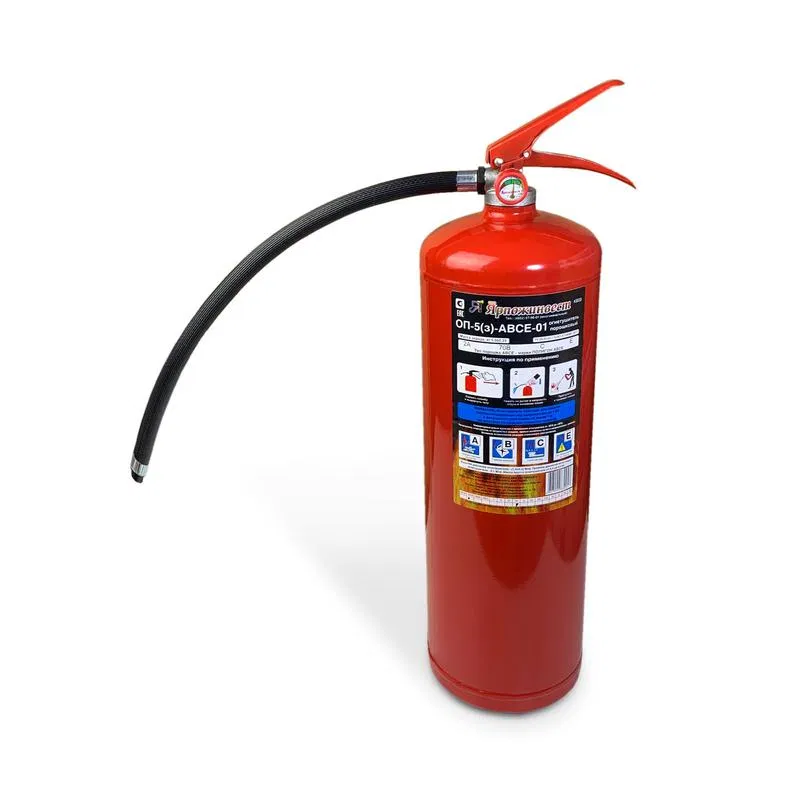 Powder fire extinguisher OP-5 Yarpozhinvest OOP-5Y