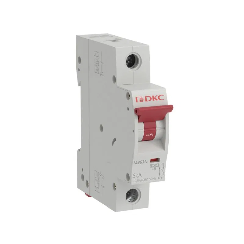 Modular Circuit Breaker YON max (YON max) type MB63, 1 pole, curve D, 16A, 6kA MB63N-1PD16 DKC