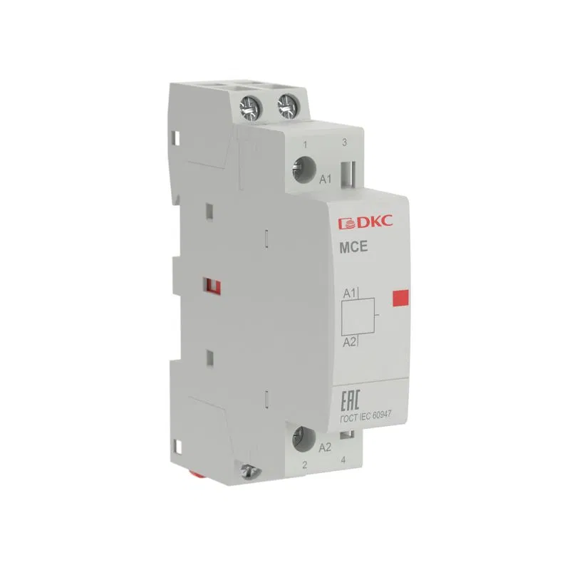 YON max MCE型模块式接触器, 2P, 25A, 24V DC, 2NO MCE-25-20-D24 DKC