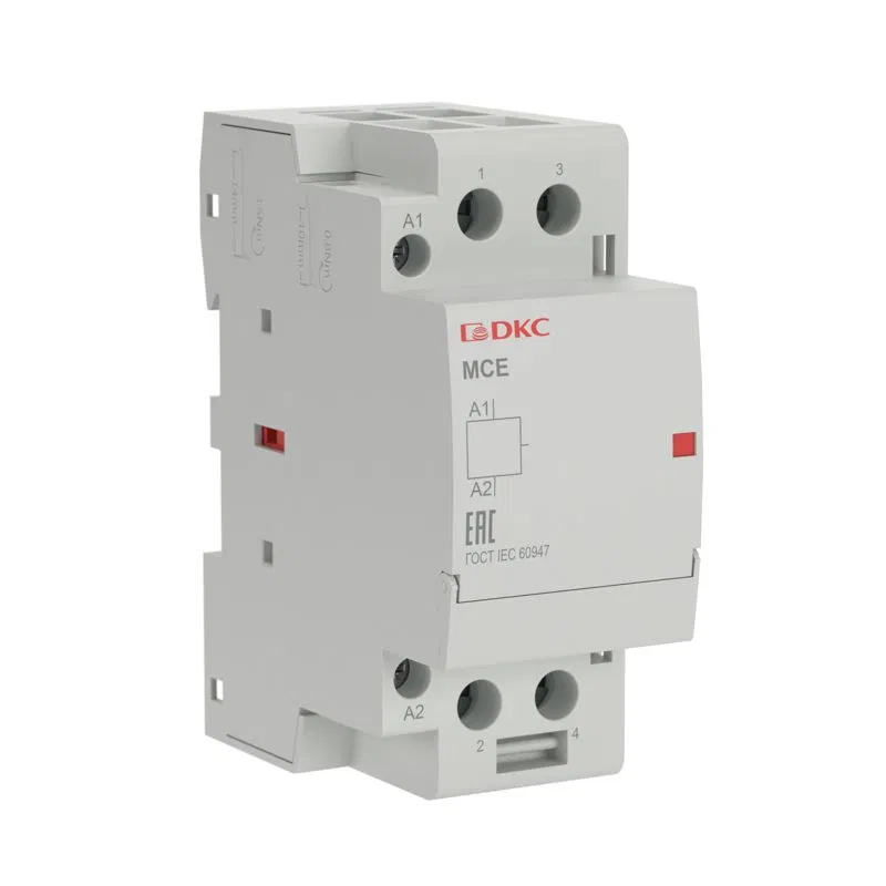 Контактор модульный YON max типа MCE, 2P, 40A, 240В, 2НЗ MCE-40-02-A240 DKC