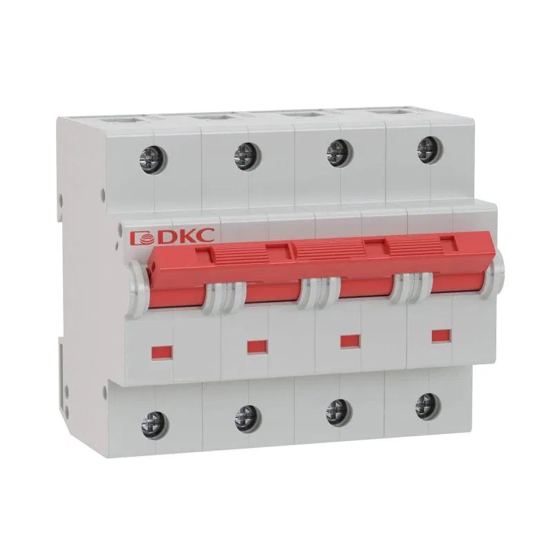 Modular Circuit Breaker YON MD125 3P+N 100A C 20kA MD125-4NC100 DKC