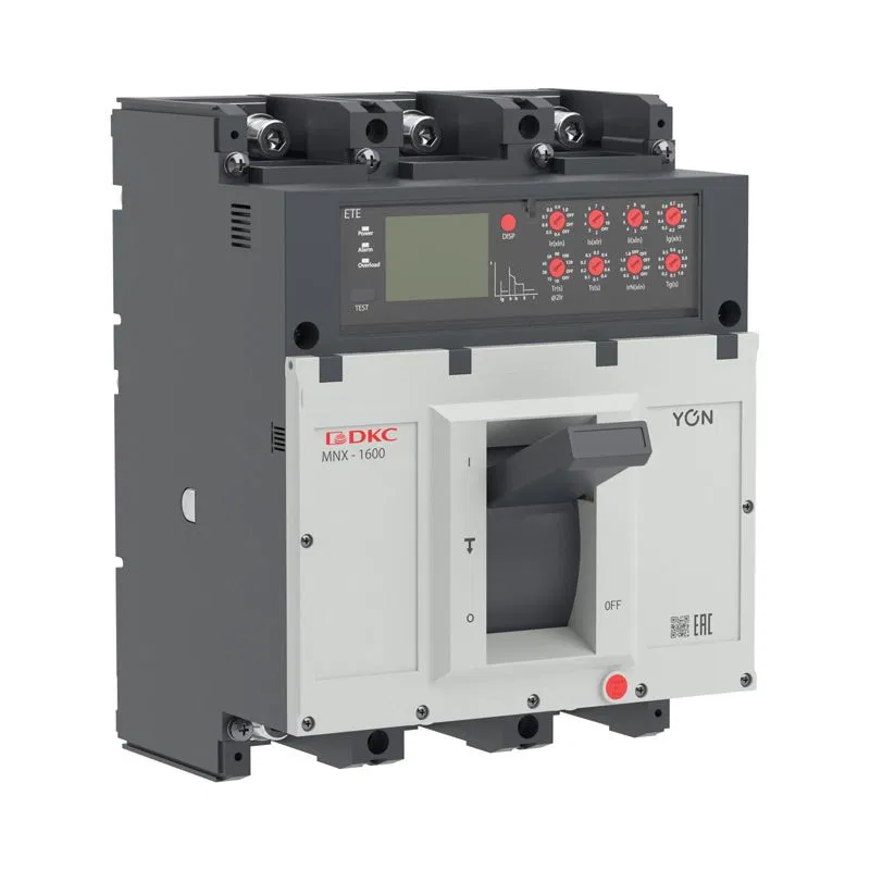 Выключатель автоматический 3P 1000А 70кА pro MNX1600L при AC415V расцепитель ETE YON MNX1600L3PETE1000 YON (группа DKC)
