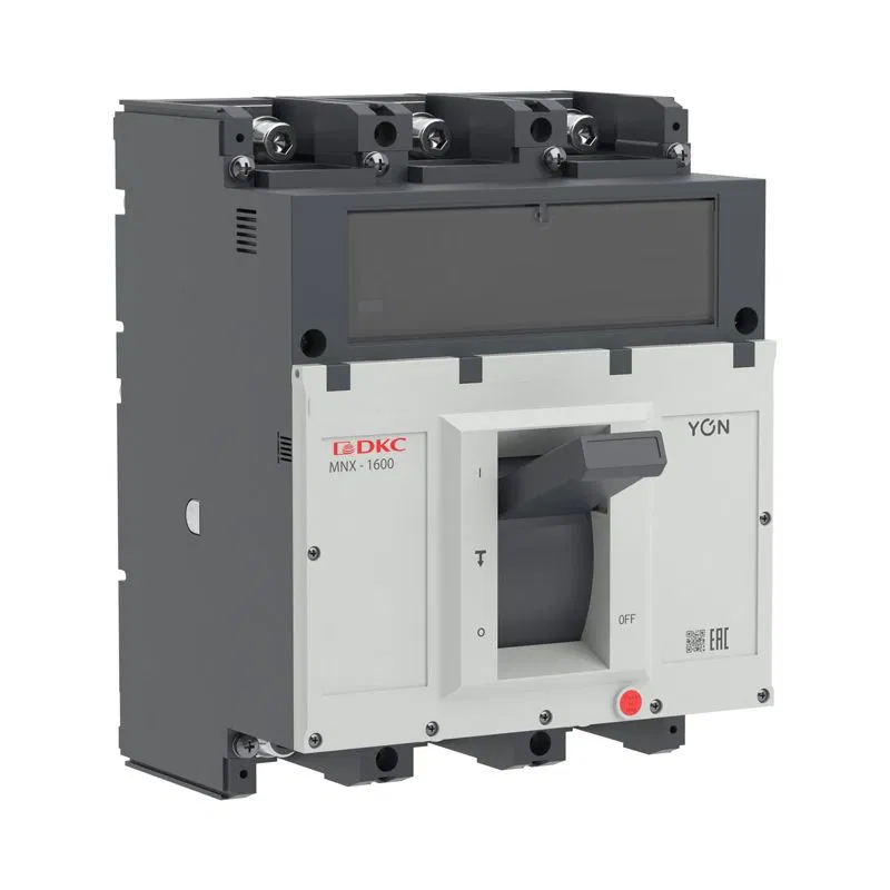 Авт. выкл. пост. тока YON pro MNX1600M 3P 800A 70kA при DC750V расц. TMD DC MNX1600M3DTMD0800 DKC