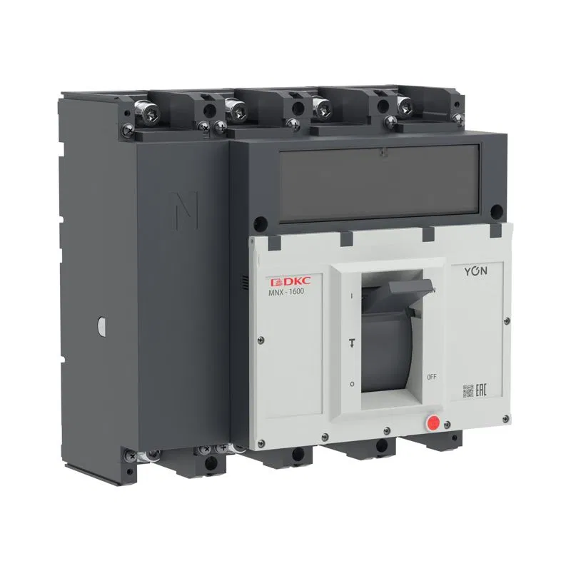 Авт. выкл. пост. тока YON pro MNX1600M 4P 800A 70kA при DC1000V расц. TMD DC MNX1600M4DTMD0800 DKC