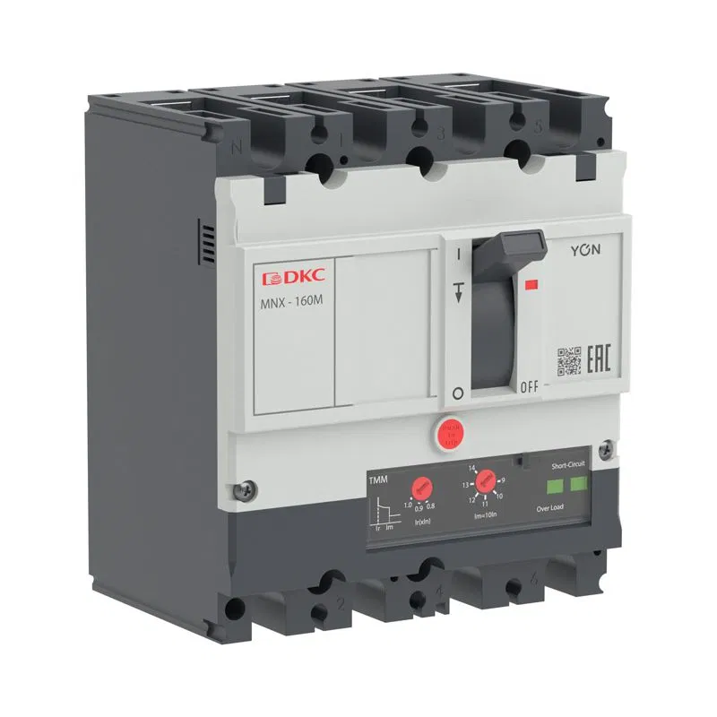 Выключатель автоматический 3N 160А 100кА pro MNX160M при AC415V расцепитель TMM YON MNX160M3NTMM0160 YON (группа DKC)