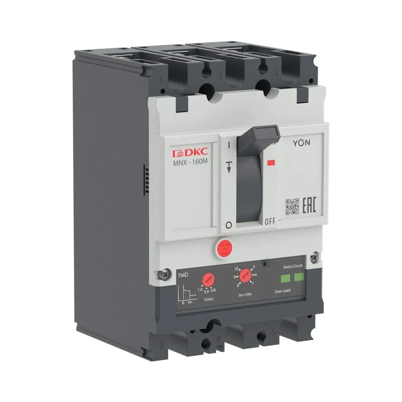 Выключатель автоматический 3P 160А 100кА pro MNX160M при AC415V расцепитель TMD YON MNX160M3PTMD0160 YON (группа DKC)