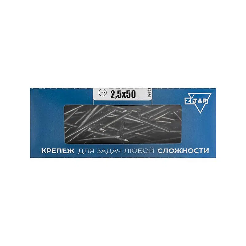 Гвоздь строительный 2.5х50 (уп.300г) Tech-Krep/Zitar 102003