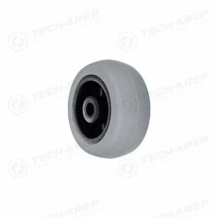 Колесо на ось выкатного ролика обрезиненное d45 (уп.1шт) Tech-Krep/Zitar 151214